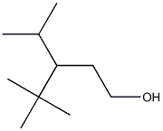 4,4-dimethyl-3-isopropyl-1-pentanol Struktur