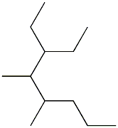 4,5-dimethyl-3-ethyloctane Struktur