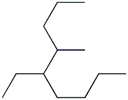 4-methyl-5-ethylnonane Struktur