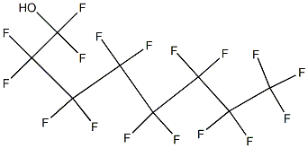 PERFLUORO OCTYL ALCOHOL Struktur