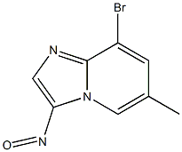 8-BROMO-6-METHYL-3-NITROH-IMIDAZO[1,2-A]PYRIDINE Struktur