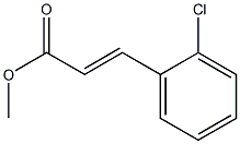 methyl 2-chlorocinnamate Struktur