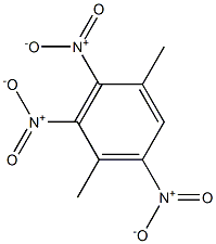 2,3,6-trinitro-p-xylene Struktur