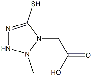 methyl 5-mercapto-1-tetrazole acetate Struktur