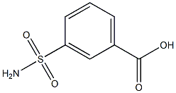 m-sulfamylbenzoic acid Struktur