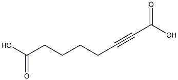 octynedioic acid Struktur