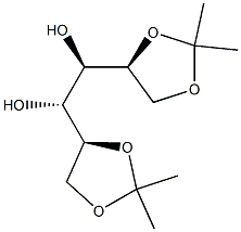 1,2:5,6-DI-O-ISOPROPYLIDENE-L-MANNITOL Struktur