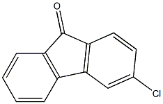 3-CHLORO-9-FLUORENONE Struktur