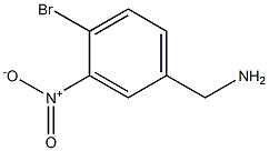 4-BROMO-3-NITROBENZYLAMINE Struktur