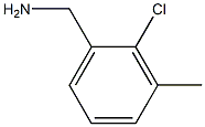 2-CHLORO-3-METHYLBENZYLAMINE Struktur