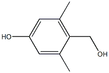 2,6-DIMETHYL-4-HYDROXYBENZYL ALCOHOL Struktur