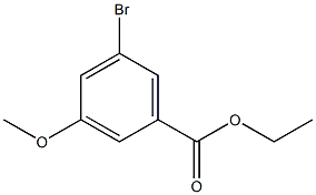 5-BROMO-3-METHOXYBENZOIC ACID ETHYL ESTER Struktur