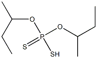 O,O-Di-sec-butylphosphorodithioic acid Struktur