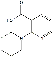 2-PIPERIDIN-1-YLNICOTINIC ACID Struktur