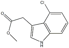 4-CHLOROINDOLE-3-ACETIC ACID METHYL ESTER 98% (HPLC) Struktur