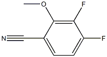 3,4-DIFLUORO-2-METHOXYBENZONITRILE 97% Struktur