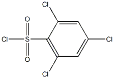 2,4,6-TRICHLOROBENZENESULFONYL CHLORIDE 97% POWDER Struktur