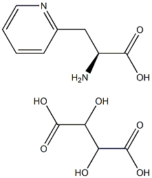 (+)-3-(2-PYRIDYL)-ALANINE-L-(+)-TARTARIC ACID Struktur