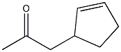 1-(2-CYCLOPENTEN-1-YL)-2-PROPANONE TECH Struktur