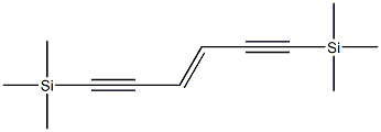 1,6-BIS-(TRIMETHYLSILYL)-3-HEXEN-1,5-DIYNE 97% Struktur