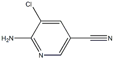 2-AMINO-3-CHLORO-5-CYANOPYRIDINE, 95+% Struktur