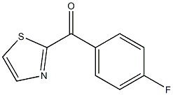 2-(4-FLUOROBENZOYL)THIAZOLE 95% Struktur