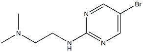 5-BROMO-2-(2-DIMETHYLAMINOETHYLAMINO)PYRIMIDINE, 95+% Struktur