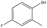 4-FLUORO-2-METHYLTHIOPHENOL 97% Struktur