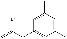 2-BROMO-3-(3,5-DIMETHYLPHENYL)-1-PROPENE 97% Struktur