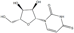 4-THIOURIDINE, HPLC PURIFIED, 98% PURE WITH HPLC UV CHROMATOGRAM Struktur