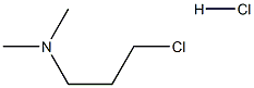 1-(DIMETHYLAMINO)-3-CHLOROPROPANE HYDROCHLORIDE 96% Struktur