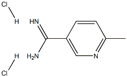 6-Methyl-nicotinamidine 2HCl Struktur