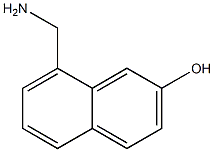 8-(AMINOMETHYL)NAPHTHALEN-2-OL Struktur