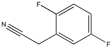 2-(2,5-DIFLUOROPHENYL)ACETONITRILE Struktur