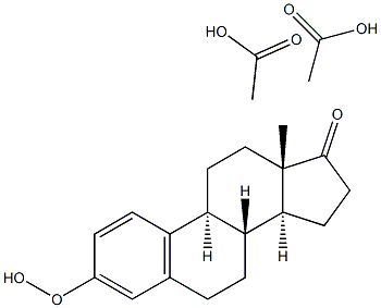 Hydroxyestrone Diacetate Struktur