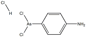 4-AMINOPHENYLDICHLOROARSINE HYDROCHLORIDE Struktur