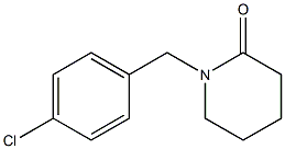 4-CHLOROBENZYLPIPERIDONE Struktur