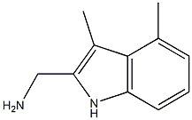 3,4-DIMETHYLAMINOMETHYLINDOLE Struktur