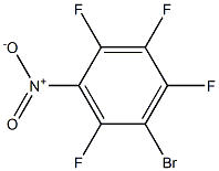 1-BROMO-2,4,5,6-TETRAFLUORONITROBENZENE Struktur