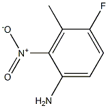 4-FLUORO-3-METHYL-2-NITROANILIN Struktur