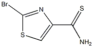 2-BROMO-THIAZOLE-4-CARBOTHIOAMIDE Struktur