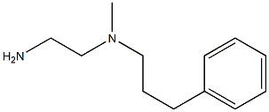 N-METHYL-N-(3-PHENYLPROPYL)ETHANE-1,2-DIAMINE Struktur