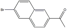 1-(6-bromo-2-naphthyl)ethan-1-one Struktur