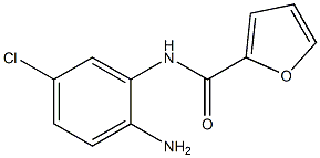 N-(2-amino-5-chlorophenyl)-2-furamide Struktur