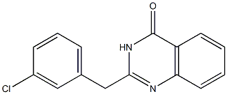 2-(3-chlorobenzyl)-4(3H)-quinazolinone Struktur