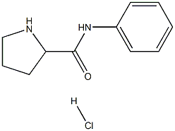 N-phenylpyrrolidine-2-carboxamide hydrochloride Struktur