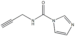 N-prop-2-ynyl-1H-imidazole-1-carboxamide Struktur