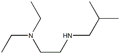 N,N-diethyl-N'-isobutylethane-1,2-diamine Struktur