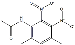 N1-(4,6-dimethyl-2,3-dinitrophenyl)acetamide Struktur