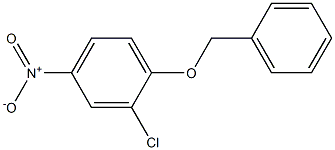 1-(benzyloxy)-2-chloro-4-nitrobenzene Struktur